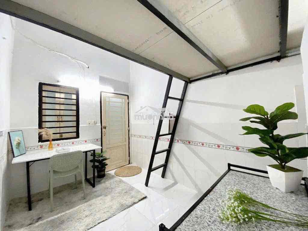 Cho thuê phòng có gác giá siêu rẻ ngay lê văn qưới ngã tư bốn xã - 4