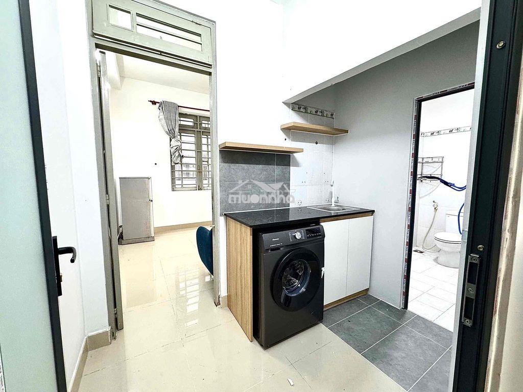 Căn hộ 1pn tách bếp - máy giặt riêng thoáng cách mạng tháng 8 q3 - 2