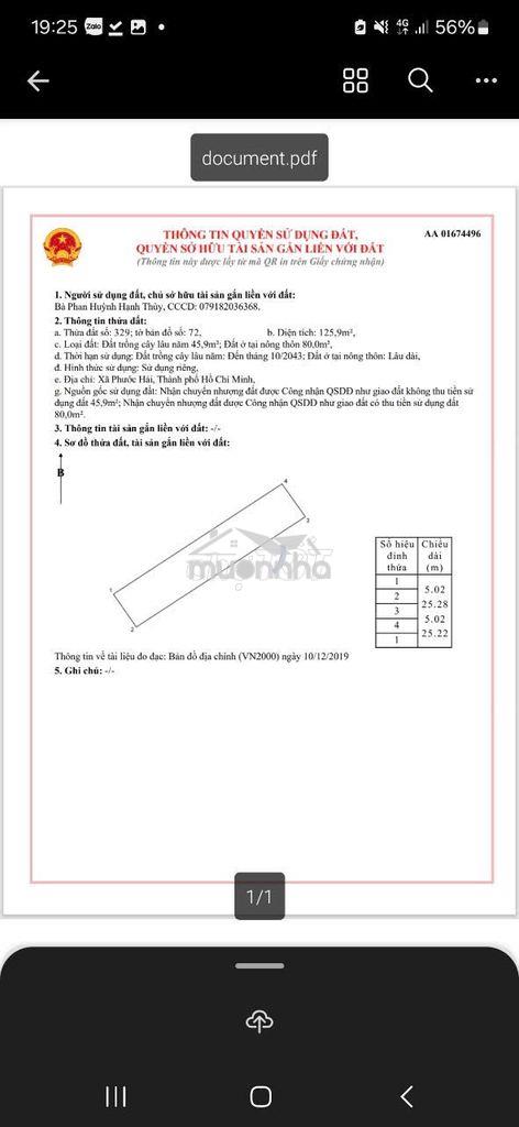 Ngợp ngợp 🌟 cơ hội sở hữu đất gần biển phước hải – giá 850tr - 4