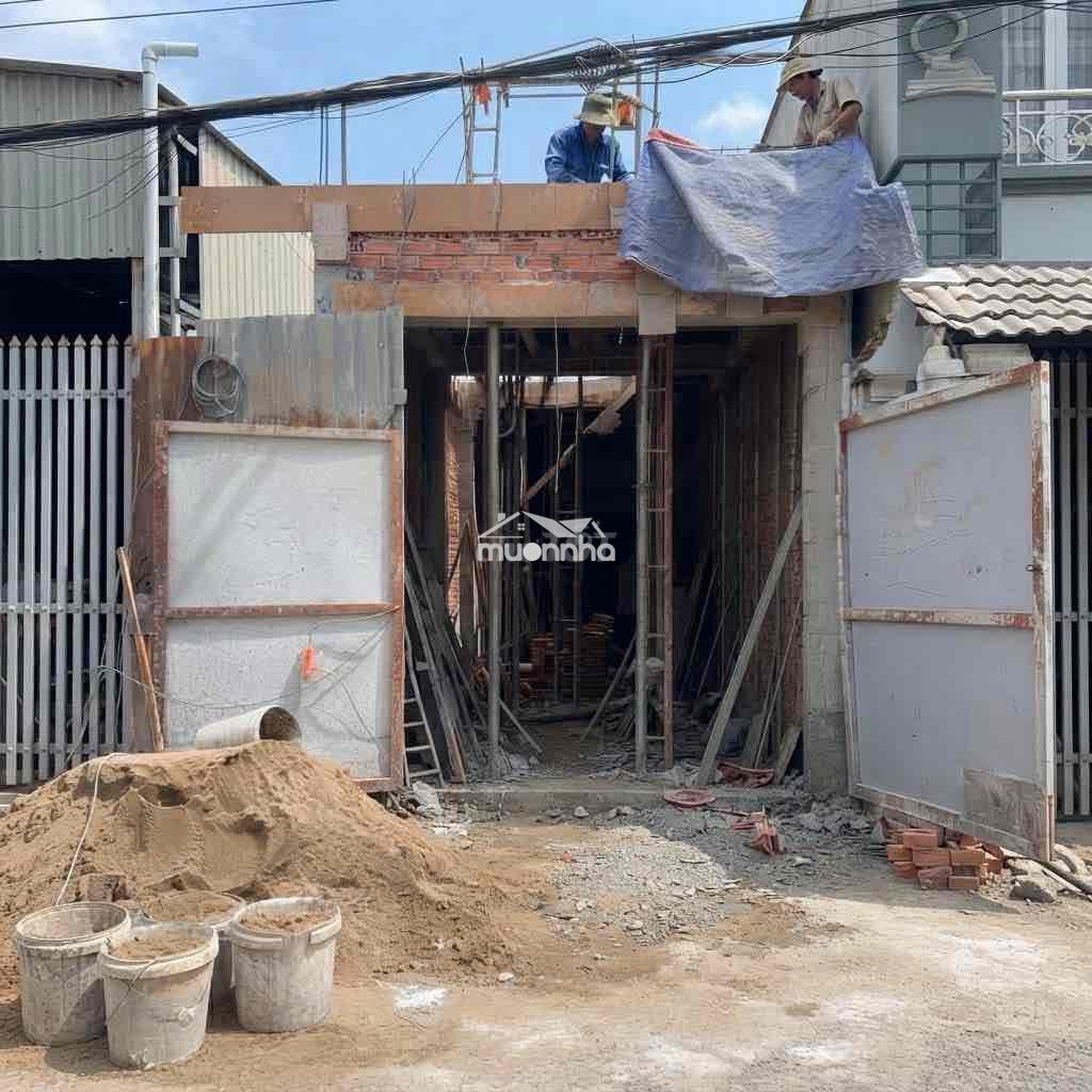 Huỳnh tấn phát - 3 tỷ 680 - nhà mới 2 tầng 40m² - ngang 4m - hẻm 4m - 2