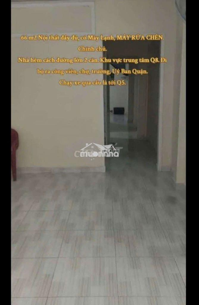 Cho thuê nhà nguyên căn tại p5 q8 - 2