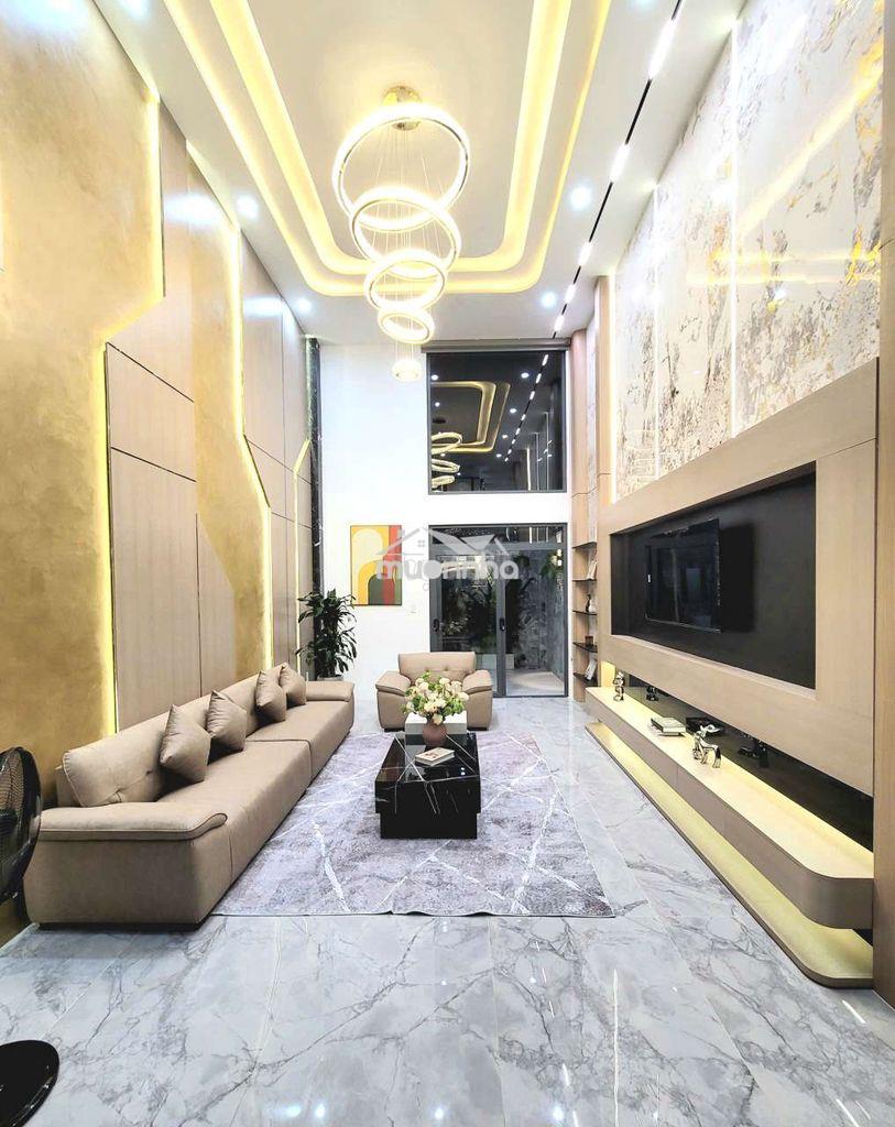Siêu phẩm luxury 4m x 22m. 4 tầng thang máy. 1/ hẻm 8m thạnh xuân 25 - 4
