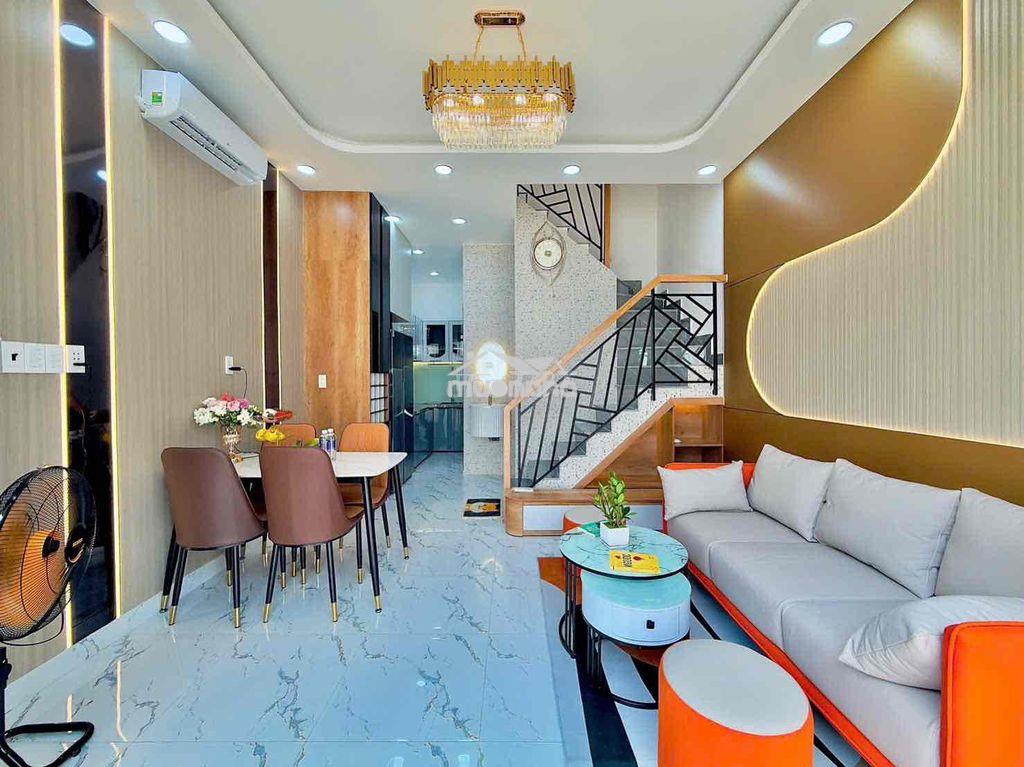 Bán nhà mới chính chủ 3 lầu 3pn trương đăng quế p1 gv - 4