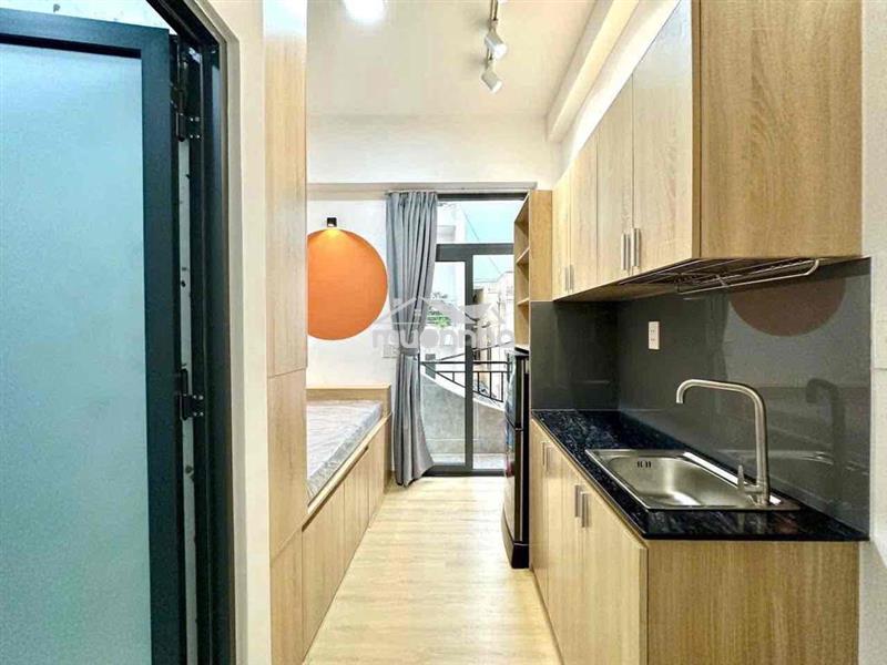 Cho thuê studio full nội thất, ban công riêng_sân bay tân sơn nhất