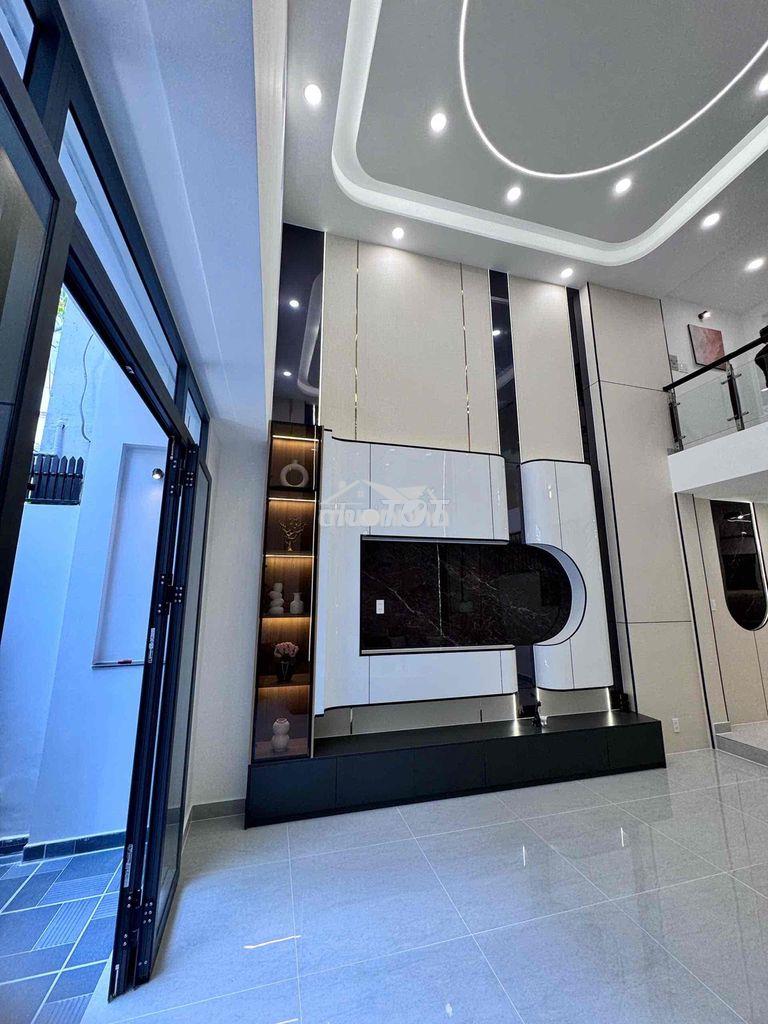 - Nhà mới hoàn thiện âu dương lân p2 q8 / trệt , lửng , 2 lầu st 🔥 - 2