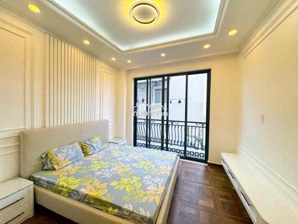 Nhà mới đẹp 3 tầng có thang máy ngang 8x9m huỳnh tấn phát quận 7 7,9ty - 4