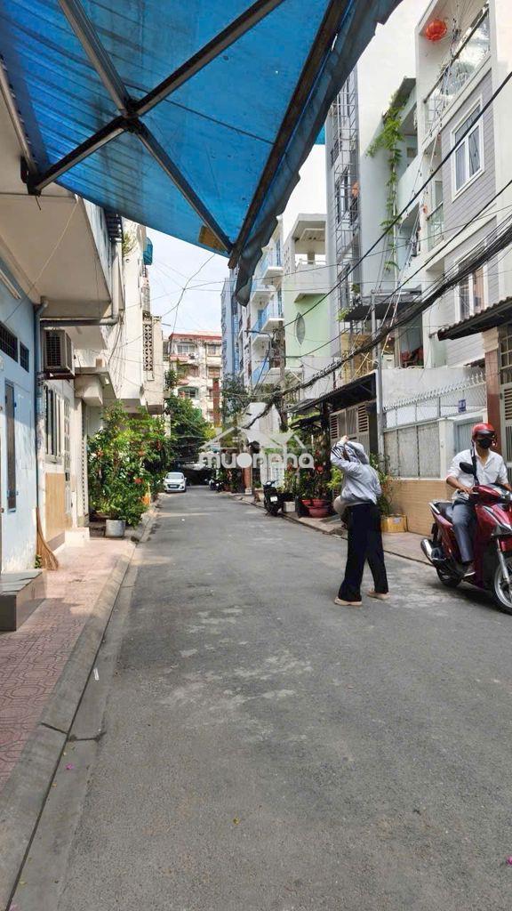 Hẻm xe hơi bắc hải, q10. dt 4x16m, nở hậu 4,2 m, 3 lầu, giá 14 tỷ 