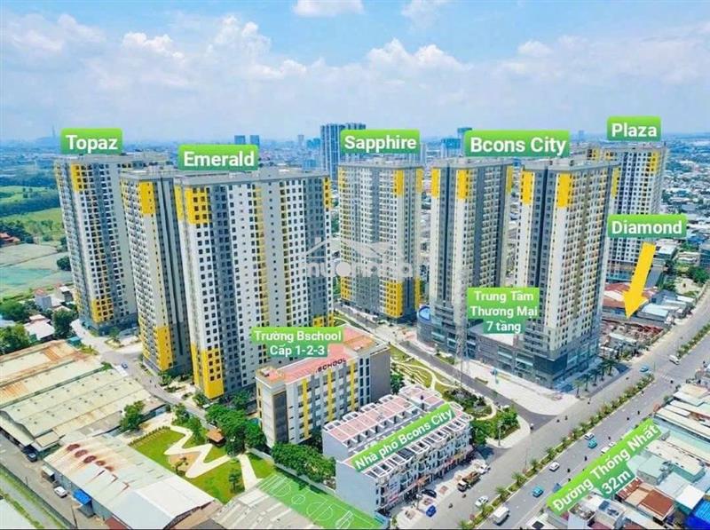 Bcons city ngay làng đại học. ưu đãi *** 30 căn giảm giá