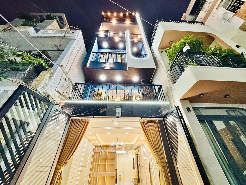 Bán nhà 10,95 tỷ có thang máy 5 tầng , 4x13m hẻm oto cách mt 30m - 4