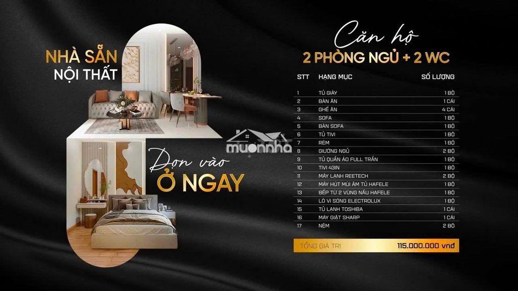 Căn hộ aeon bình dương - full nội thất  vào ở ngay - mua trực tiếp cdt - 2