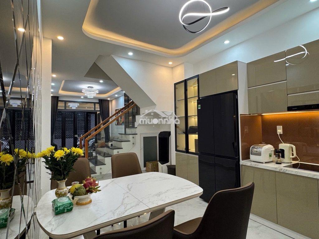 Quận 10 • nhà mới • 4 tầng 46m2 • hẻm xe hơi thông - 2