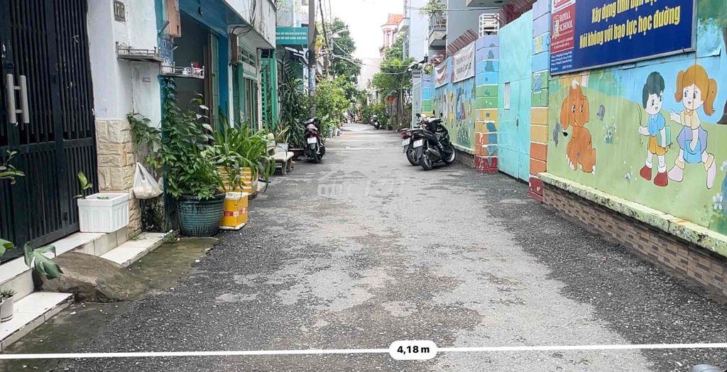 Bán nhà hẻm nhựa oto hơn 4m dt:4,6x10m 4tầng 4pn đặng nhữ lâm nhà bè - 4