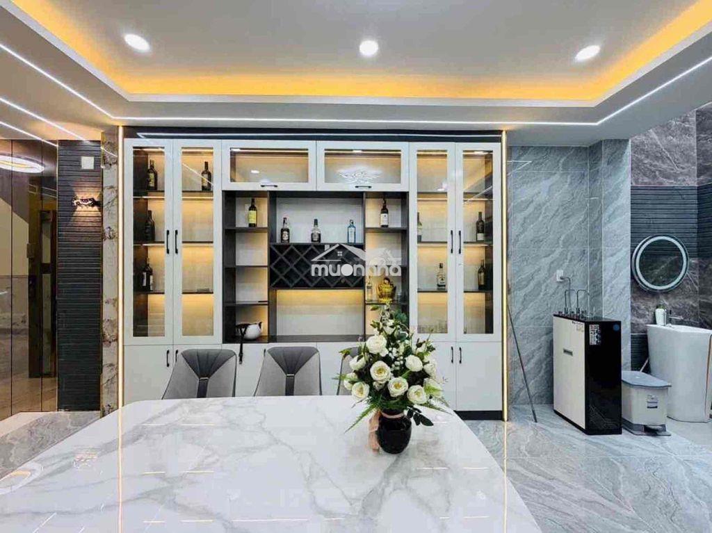 Nhà đẹp đông hưng thuận q12, 64m², 5 tầng, thang máy, hẻm ô tô 11m, 8. - 4