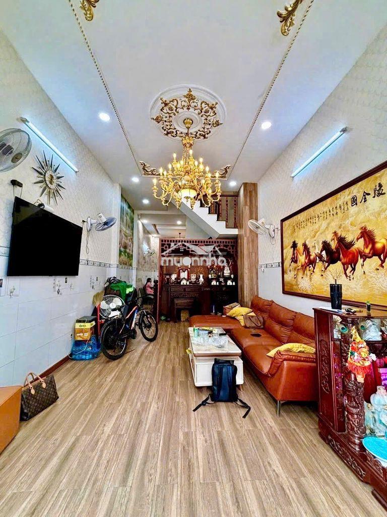 Nhà đẹp bình tân hẻm ô tô 5 tầng đúc 6 pn 7 wc sân thượng chỉ 5.95 tỷ - 2