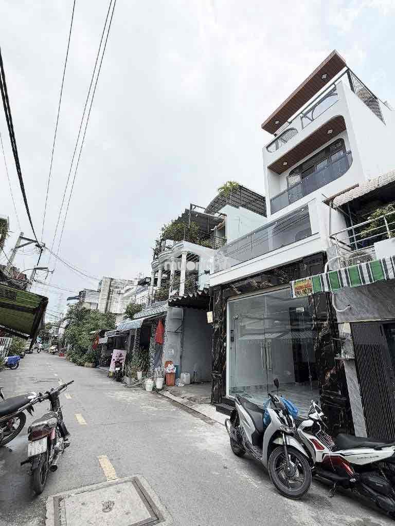 Nhà 1 sẹt lê văn quới 56m đường 7m xe hơi thông chỉ nhỉnh 5tỷ