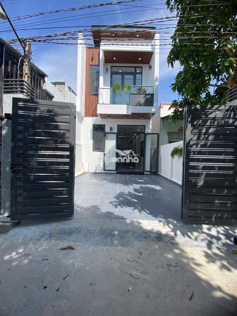 Nhà mới 1 trệt 1 lầu hiệp an