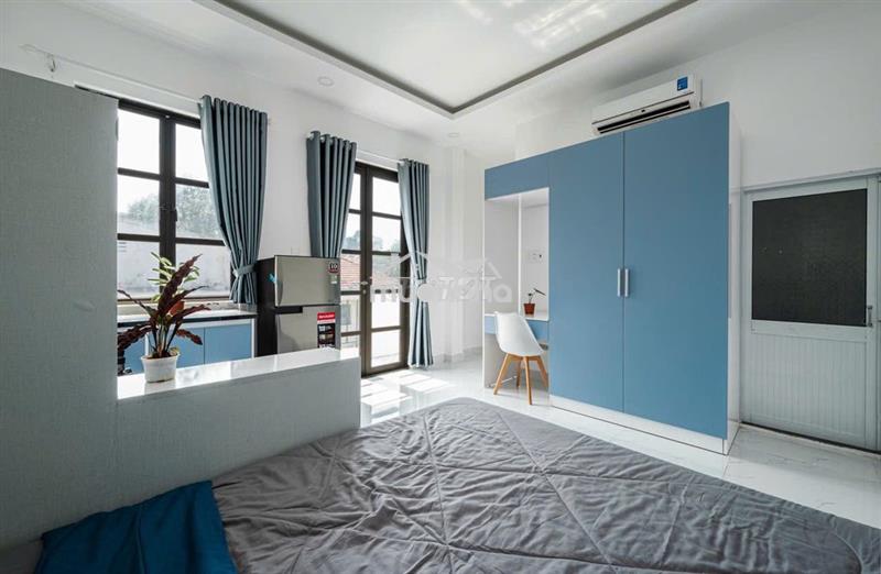 Căn hộ tách bếp 35m2 ngay phan văn trị bình thạnh, gần đh văn lang