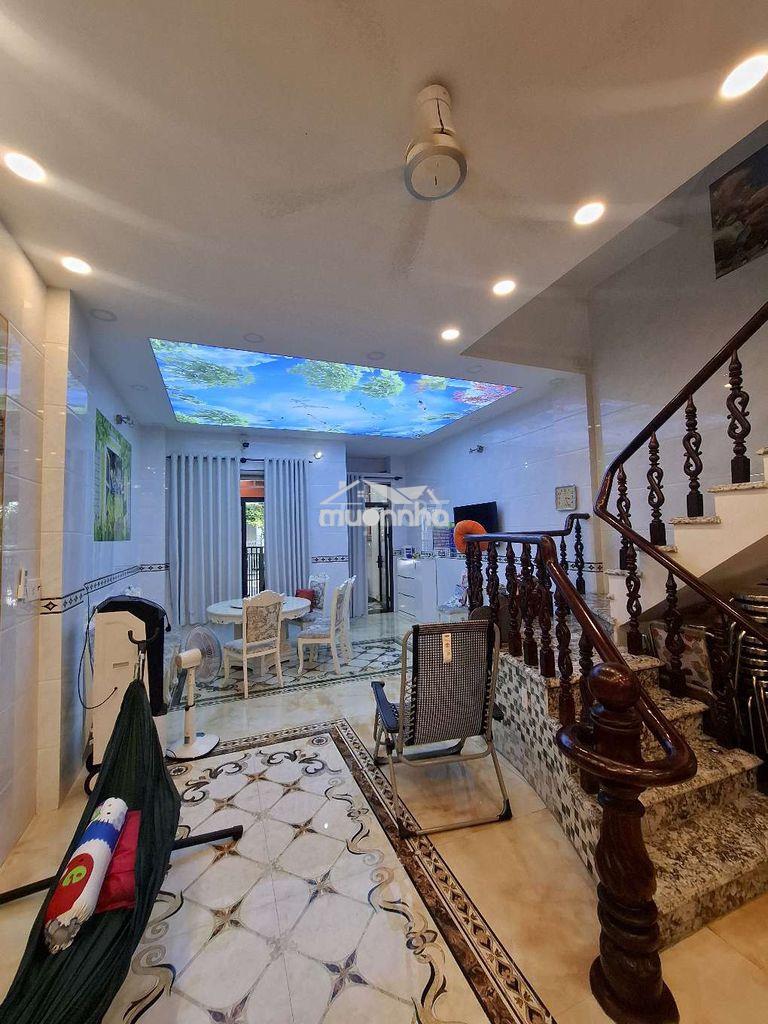 Cho thuê nhà 35tr tl nội thất 1trệt 3lầu có 3pn và 1 sàn trống làm vp - 4