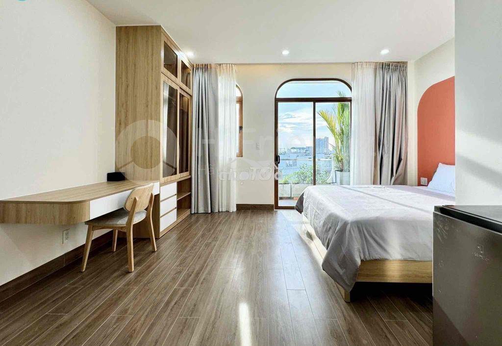 💥Siêu phẩm studio mới xây ban côg full nội thất 32m2 ở metro bình thái - 2