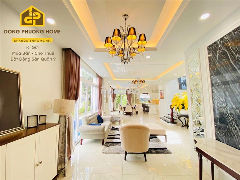 Đơn lập view sông venica khang điền - 400m2 full nt cao cấp - bv 24/7