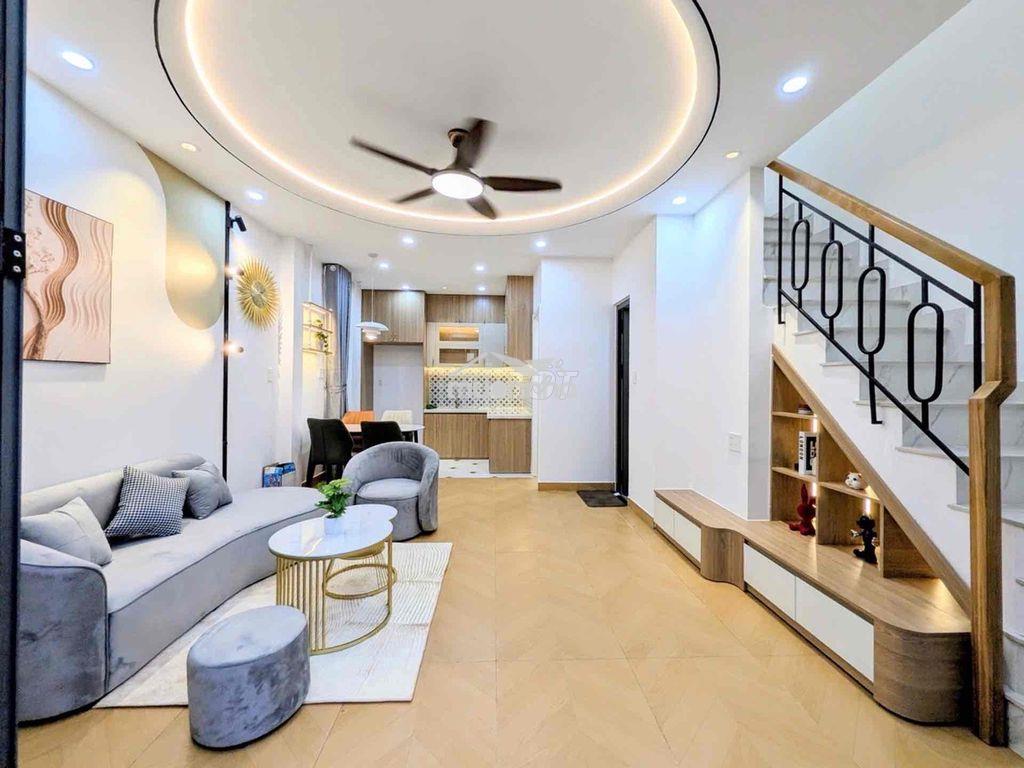 Nhà mới nguyễn văn đậu - 43m² - 3pn - full nội thất - chỉ 5.95 tỷ - 3