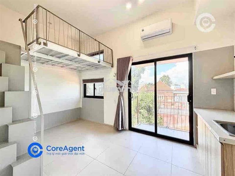 Gác có ban công riêng full nội thất dành riêng cho sinh viên ufm - fpt