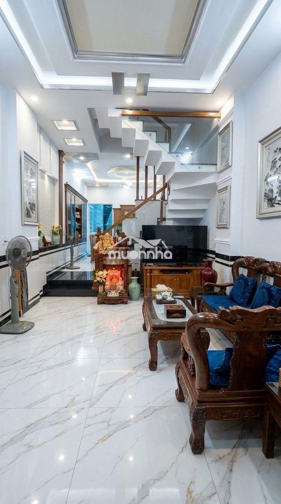 Bán nhà dương thị mười hẻm 6m, 3 tầng, 72m2, 4pn, 5.1 tỷ tl, gấp bán