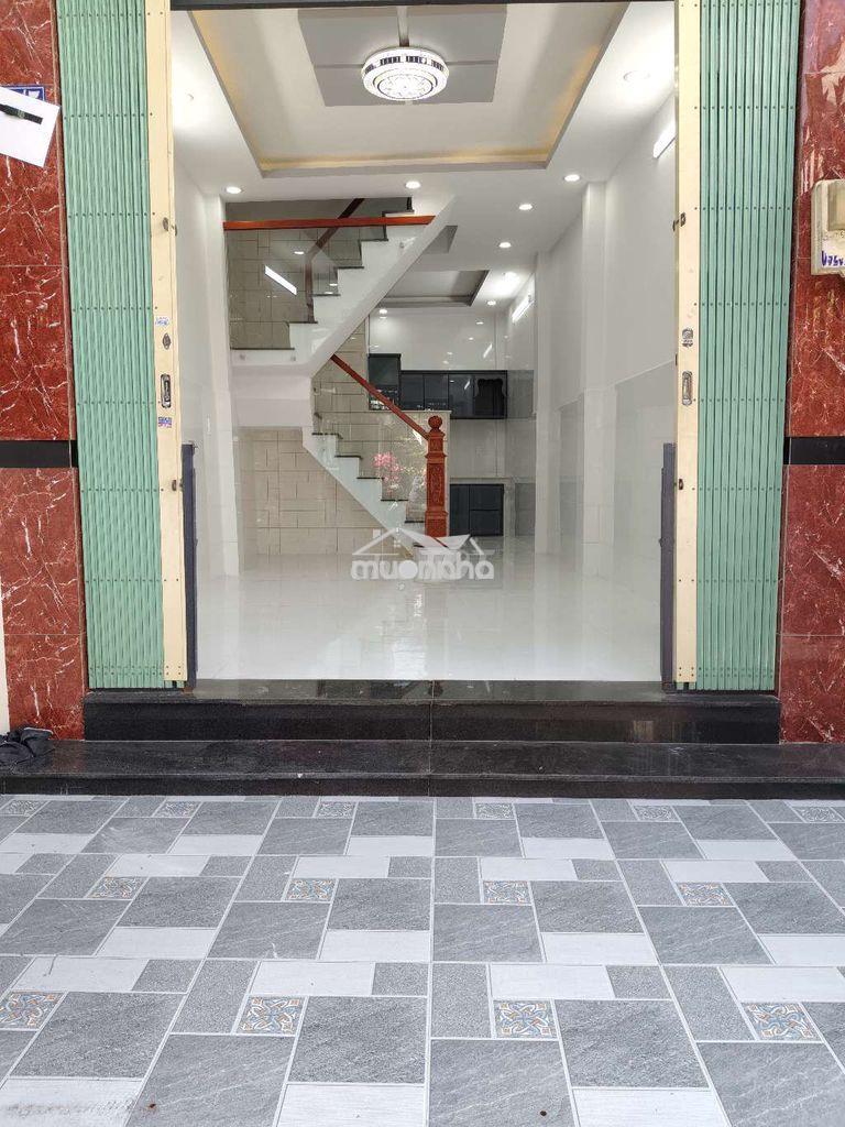 3,4m x 12,5m trệt, 2 lầu. nhà mới đẹp đường rạch cát, p15 - q8, hẻm 3m - 2