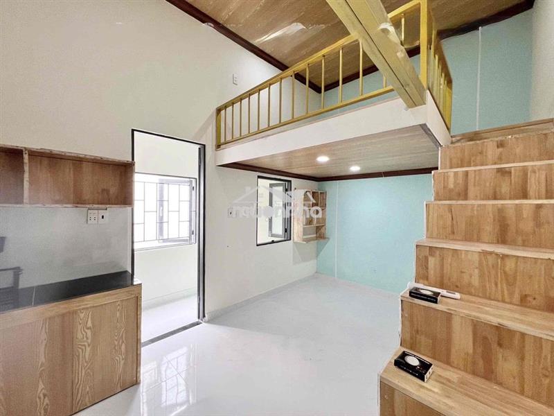 Căn hộ có gác - mới xây - cửa sổ trời ngay nguyễn thái sơn - vườn lài
