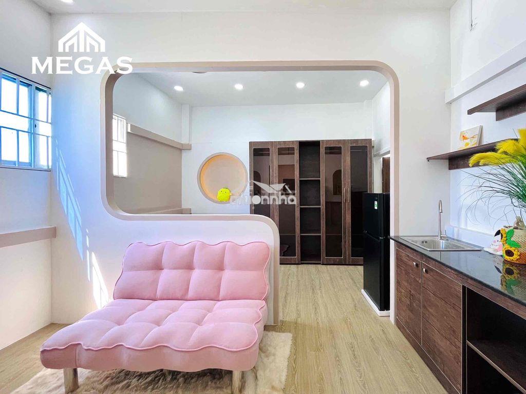 Căn hộ dịch vụ full nội thất - tách bếp , cửa sổ trời thoáng - 4