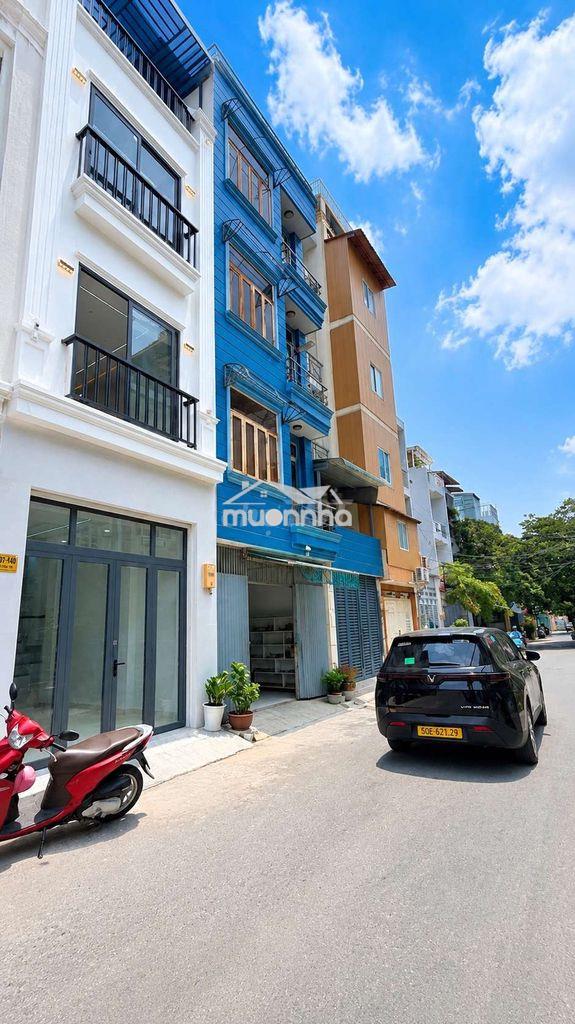 Hẻm ô tô 8m, 4 tầng 3 phòng ngủ 3wc, ngay siêu thị emart phan văn trị