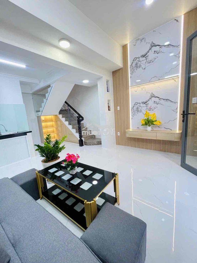 Bán nhà 4 tầng nở hậu-ngay mặt tiền phan văn trị bình thạnh-5.23 tỷ - 4