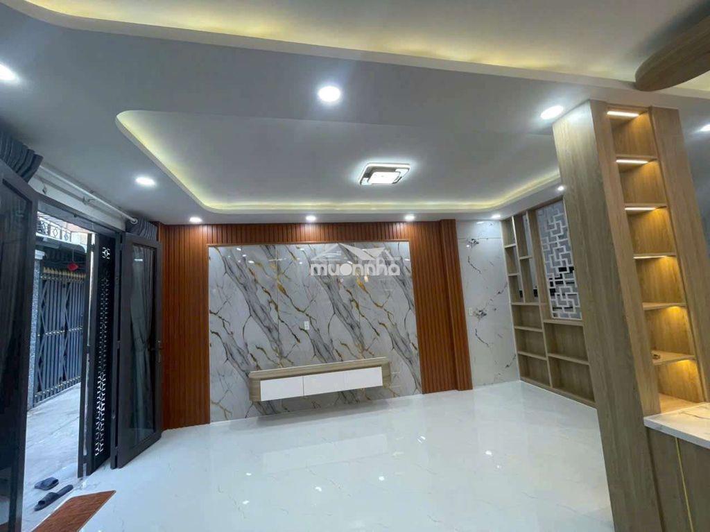 Nhà mới đẹp có nội thất 6x8m trệt lầu 2pn 2wc 2 máy lạnh gần n máy bia - 3