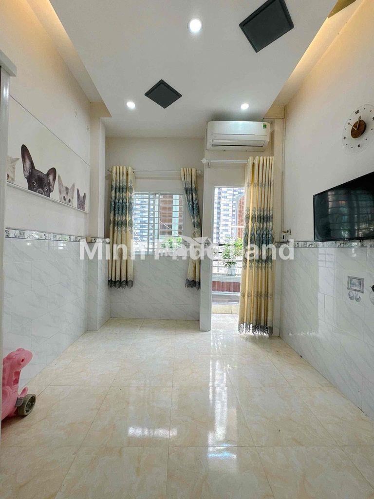 Chỉ 2.99 tỷ nhà 3 tầng sát hẻm xe hơi sổ hồng riêng p. tân hưng quận 7 - 3