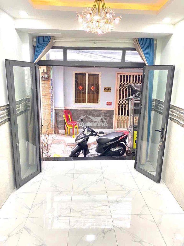 🏡 Nhà nguyên căn mới đẹp – giáp quận 1 – hẻm thông thoáng nguyễn hữu c