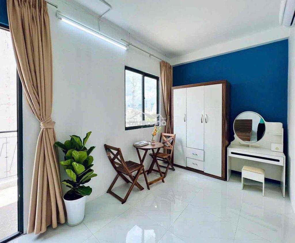 Cho thuê căn hộ 1pn tách bếp, ban công, thang máy ngay nguyễn trãi q1 - 2