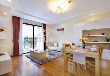 Cho thuê chung cư sacomreal 584 đường lũy bán bích, 2  phòng ngủ - 2
