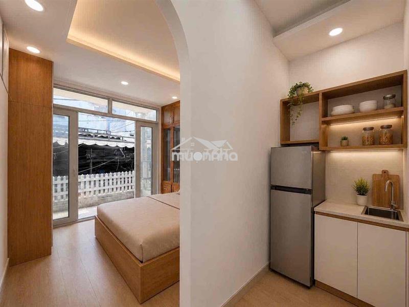 Căn hộ mini 1pn tách bếp mới xây ngay khu phan xích long