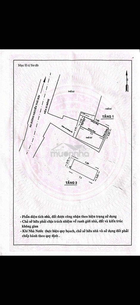 Xe hơi tới cửa, hẻm sạch đẹp và an ninh, đc: 159/29 nguyên  thái sơn, - 2