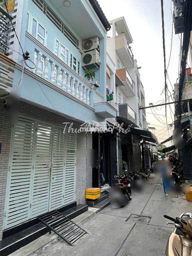 🏠Nhà nát hồ học lãm - hẻm xe hơi- 100m2(8x12.5) - sổ a4 - kế aeon mall - 2