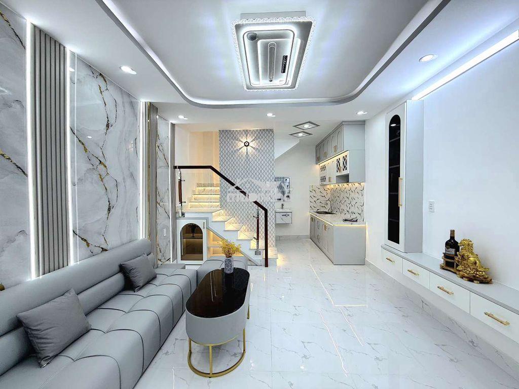 Nhà 4x7m 1 lầu huỳnh tấn phát thị trấn nhà bè 1 tỷ 590 tl - 2