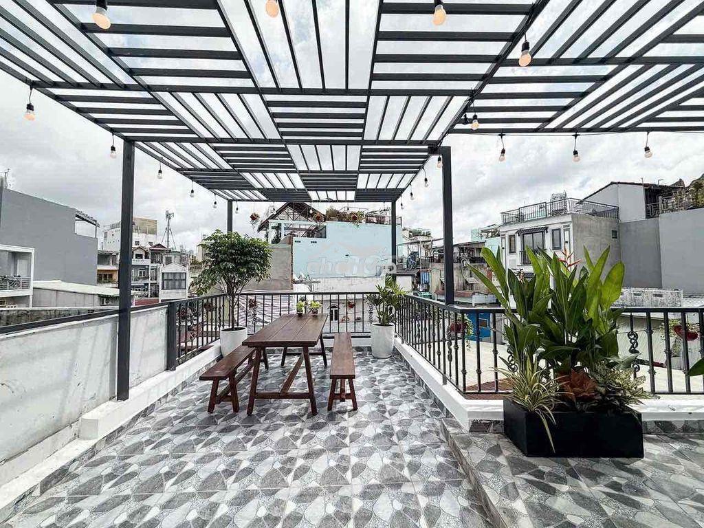 3 tầng sân thượng - dt: 45m2 - nguyễn trung trực - nở hậu - chỉ: 6.8tl - 4