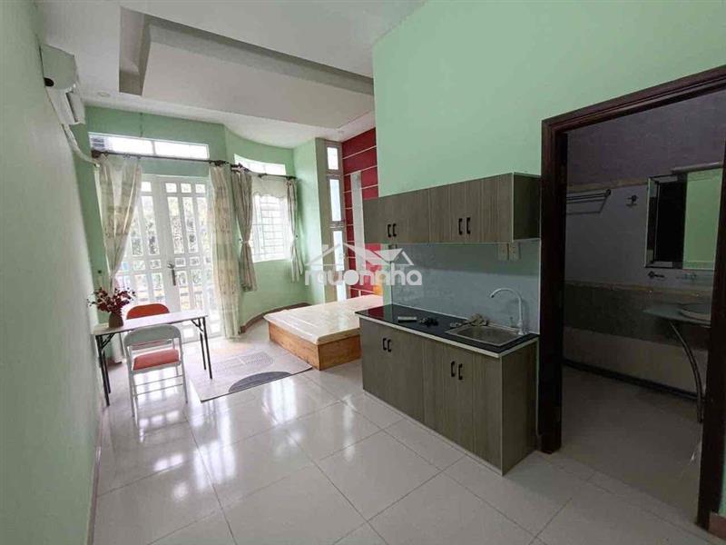 Căn hộ mini tách bếp 1 pn bancon view công viên ở nhóm hoặc gia đình