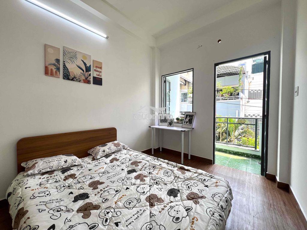 1pn studio chỉ 5x ban công mới 100% full nội thất ngay chân cầu 3/2 - 3