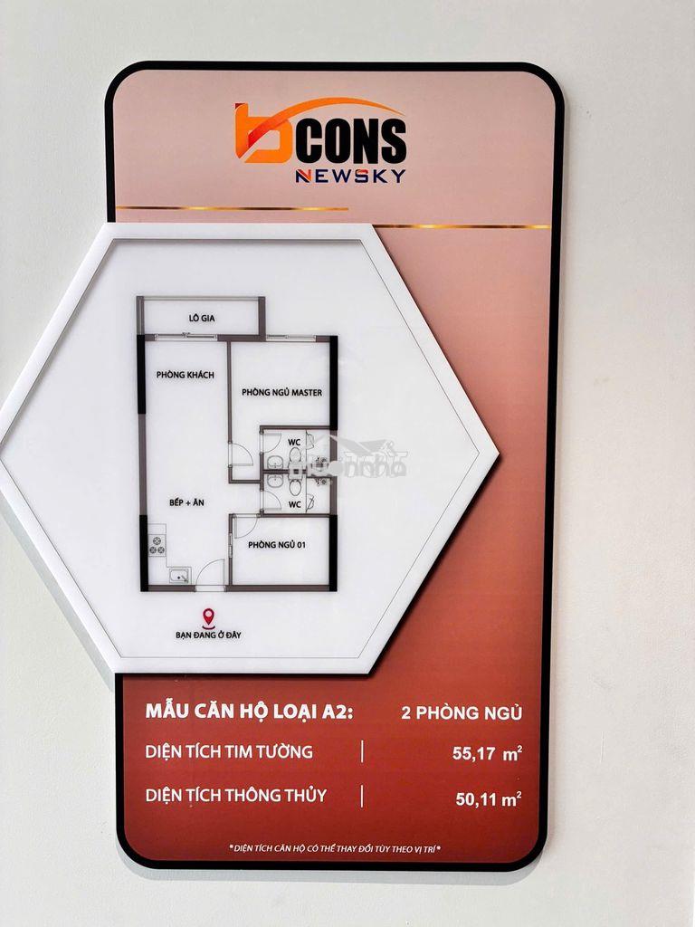 Chung cư bcons new sky ngay trạm metro 100 m- công viên rộng đáng sống - 2