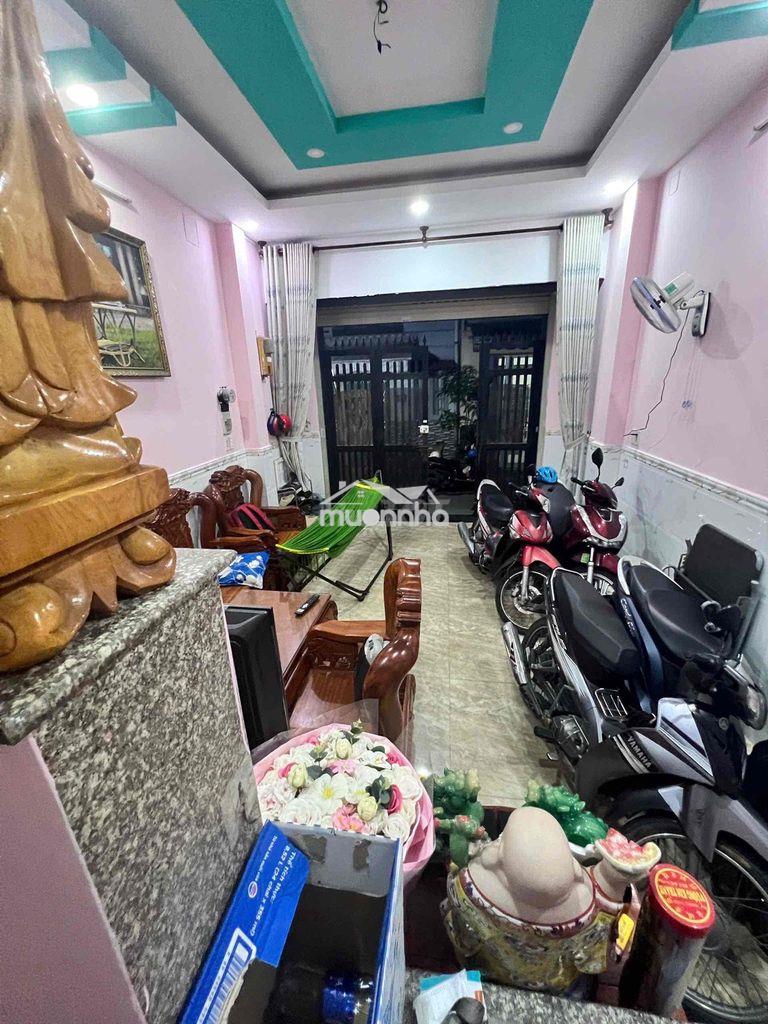 Nhà 4 tầng hxh thông gần độc lập - 56m2 - 6ty6 tl - 3