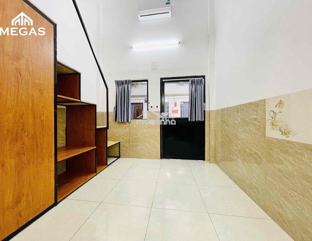 Phòng gác cao 2m cửa sổ trời đầy đủ nội thất ngay tô ký, chợ bắp - 4