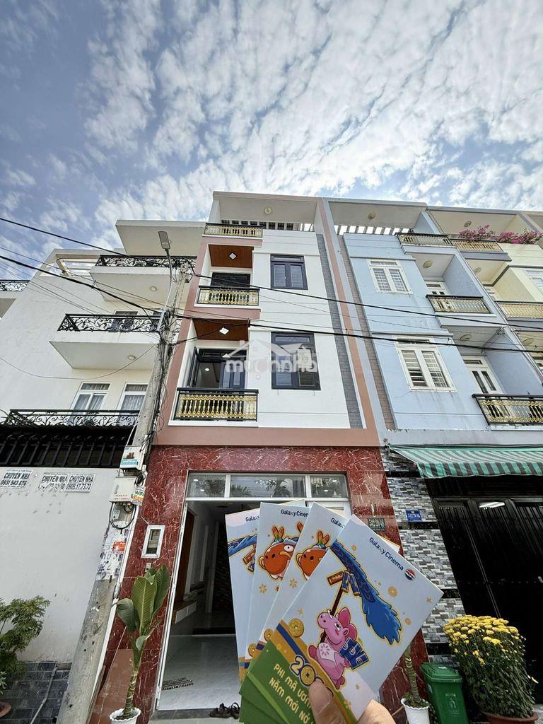 Nhà phố 3 tầng hẻm nhựa 8m thông khu vip nguyễn ảnh thủ - 4