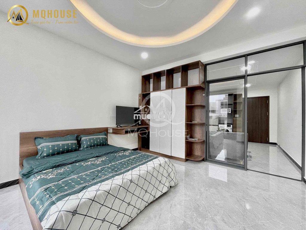 Cho thuê căn hộ 1pn 50m2 full nt ngay khu k300 tân bình - 4
