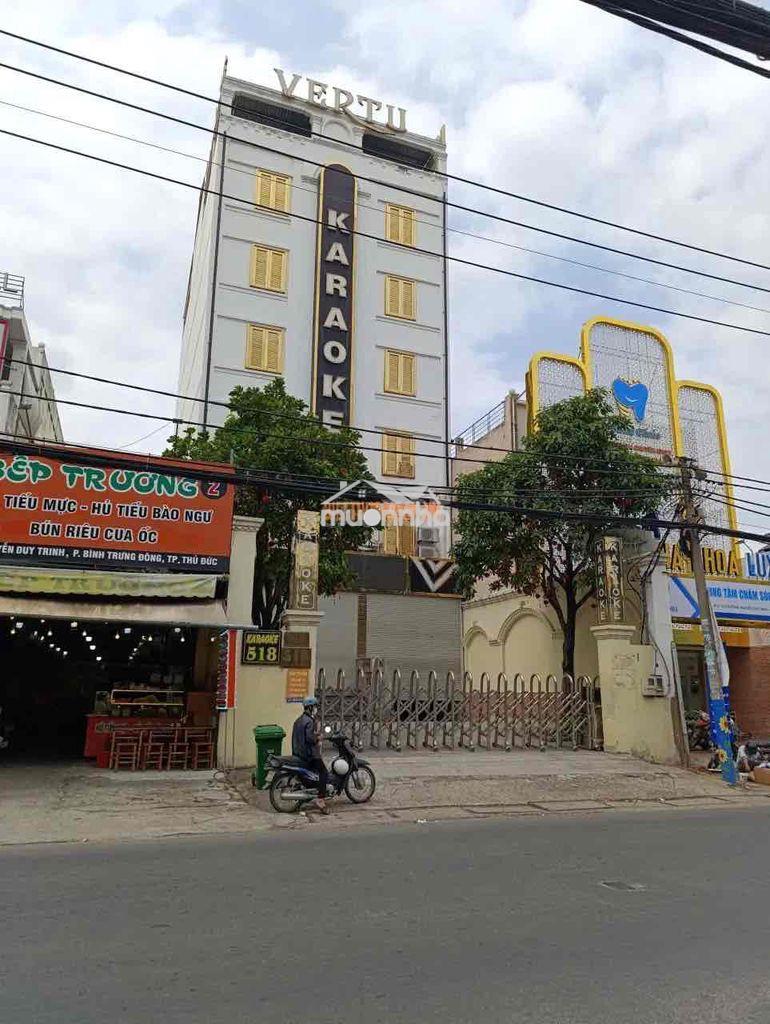 Cần bán toà nhà mặt tiền đường nguyễn duy trinh q2 kinh doanh tốt
